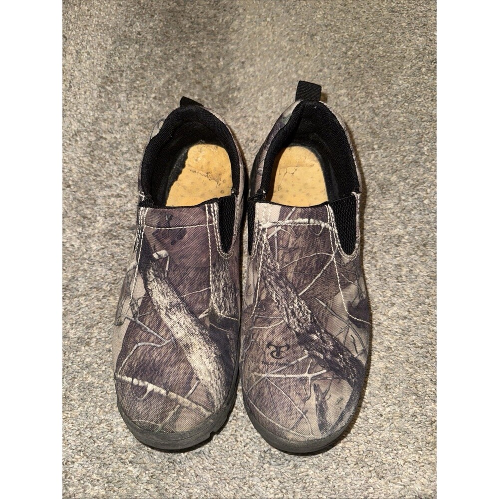 RedHead XTR Camo Moc Slip-On Shoes True Timber Grunge Hunt 222-0575 Mens 9.5 M